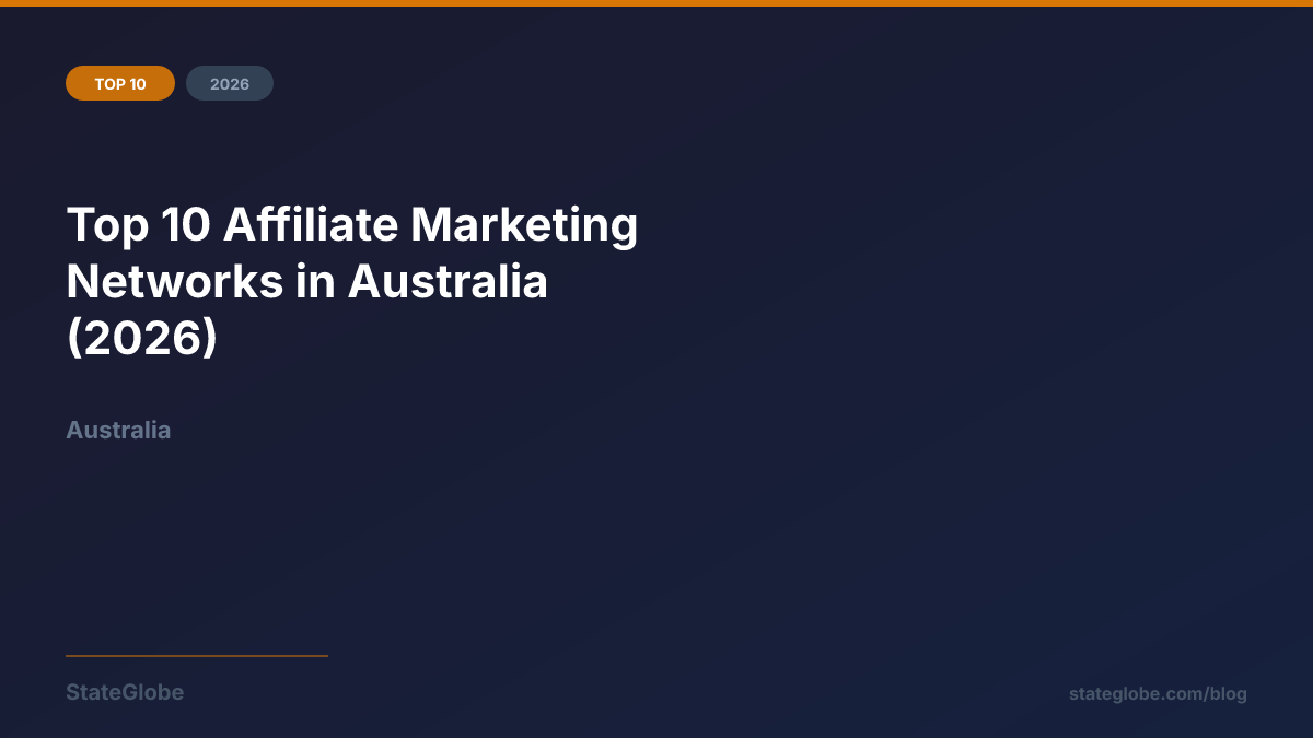 Top 10 Affiliate Marketing Networks in Australia (2026)