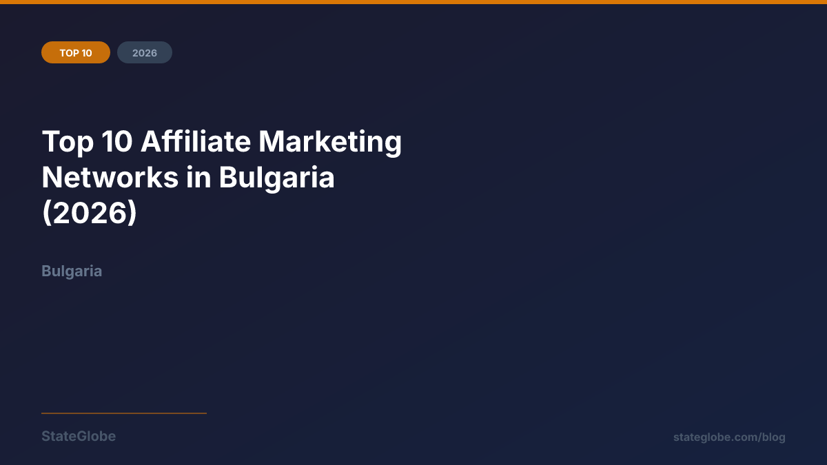 Top 10 Affiliate Marketing Networks in Bulgaria (2026)