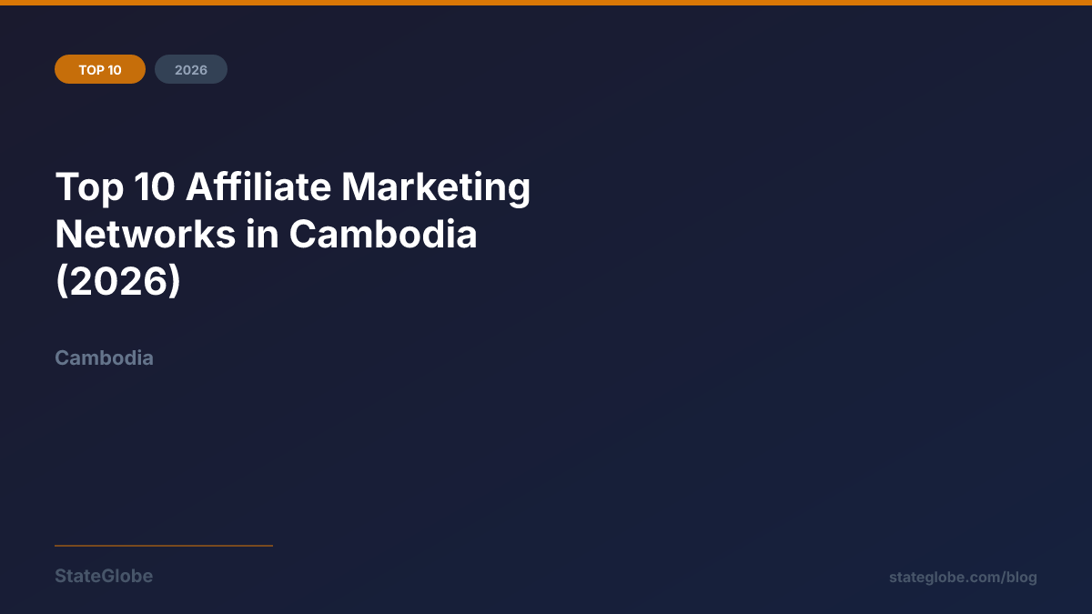 Top 10 Affiliate Marketing Networks in Cambodia (2026)