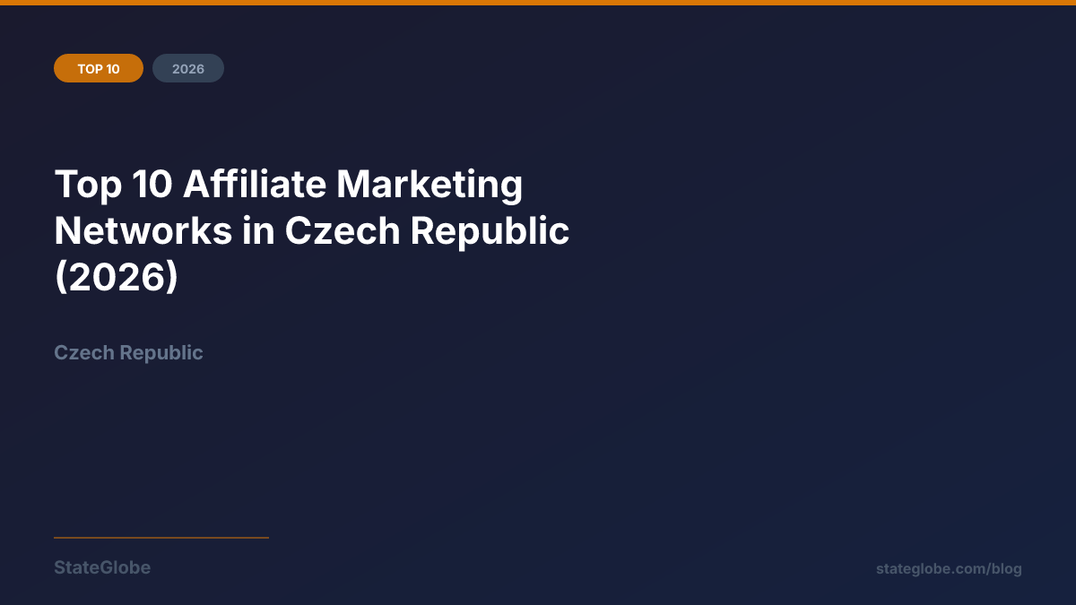 Top 10 Affiliate Marketing Networks in Czech Republic (2026)