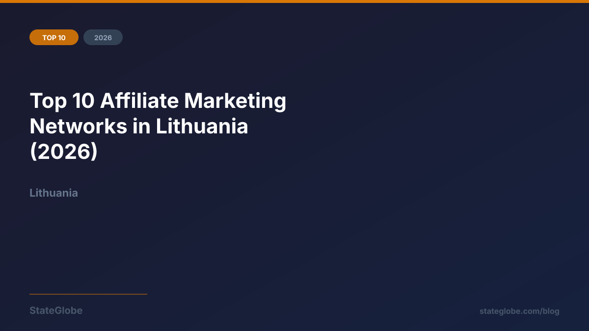Top 10 Affiliate Marketing Networks in Lithuania (2026)