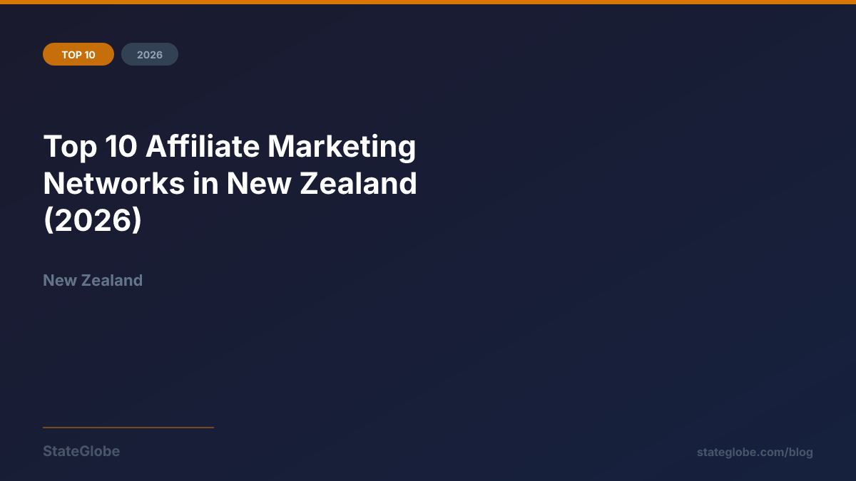 Top 10 Affiliate Marketing Networks in New Zealand (2026)