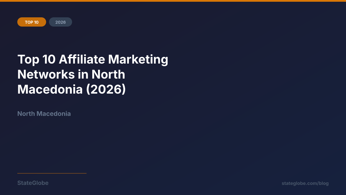 Top 10 Affiliate Marketing Networks in North Macedonia (2026)