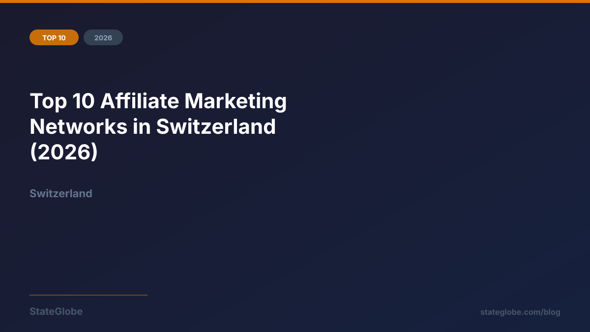 Top 10 Affiliate Marketing Networks in Switzerland (2026)
