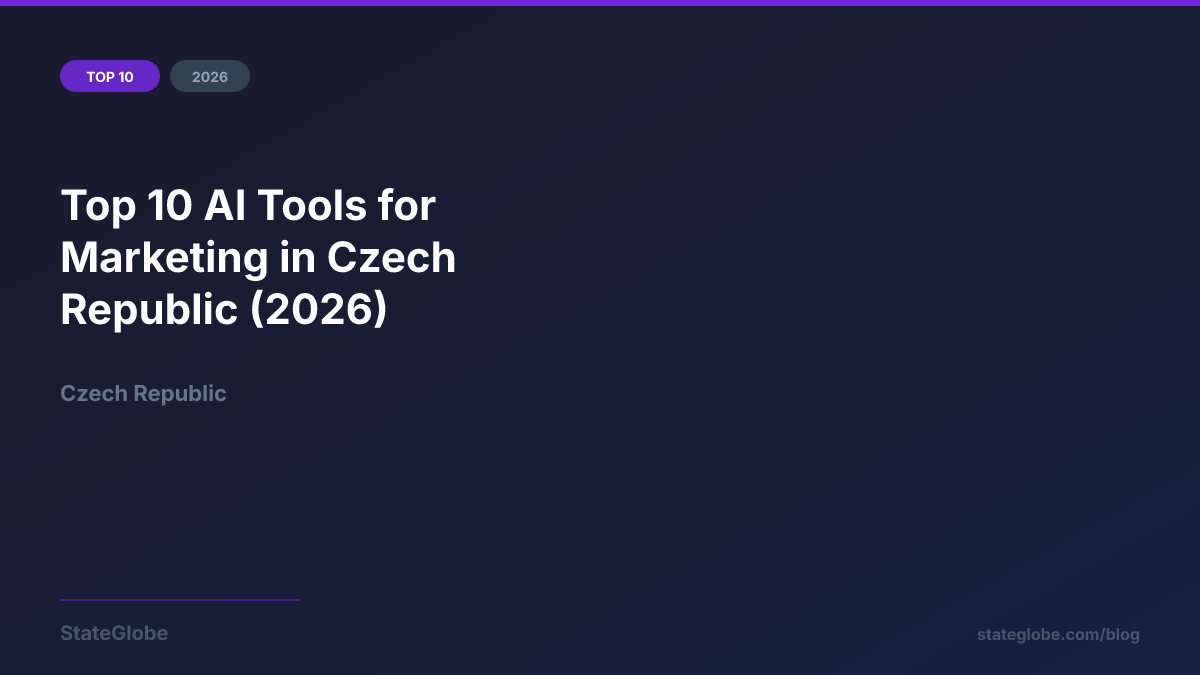 Top 10 AI Tools for Marketing in Czech Republic (2026)