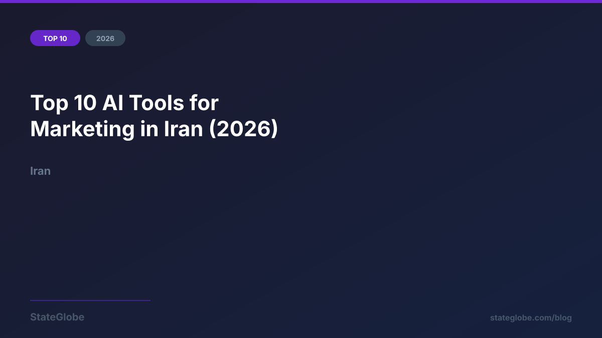 Top 10 AI Tools for Marketing in Iran (2026)