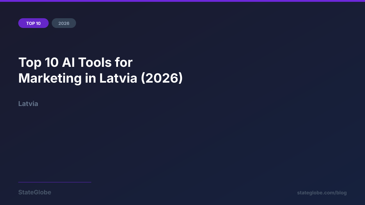 Top 10 AI Tools for Marketing in Latvia (2026)