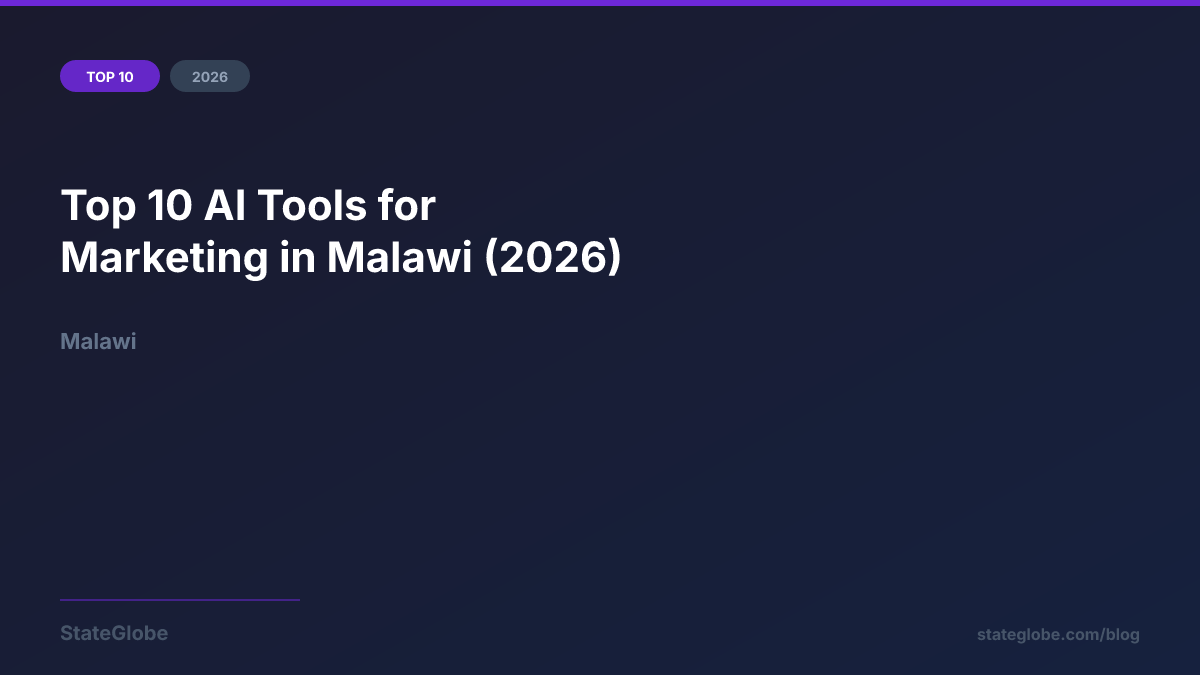 Top 10 AI Tools for Marketing in Malawi (2026)