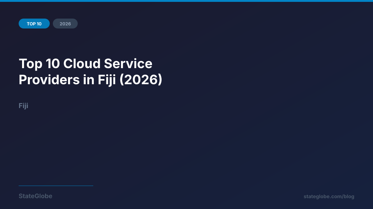 Top 10 Cloud Service Providers in Fiji (2026)