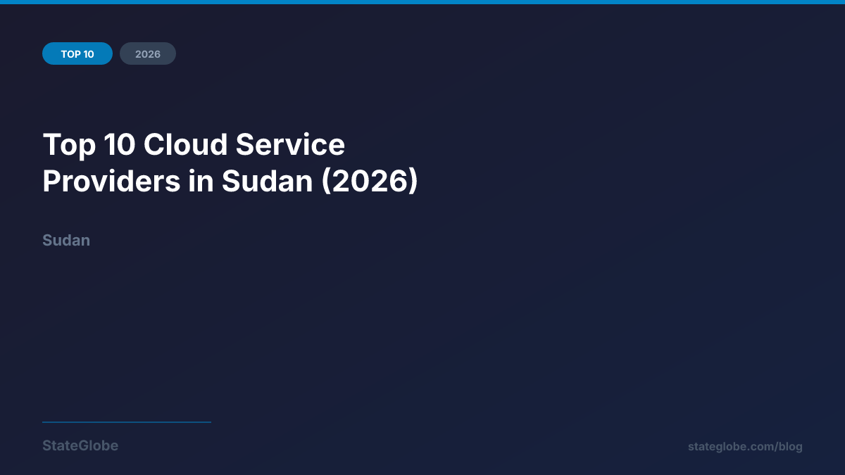 Top 10 Cloud Service Providers in Sudan (2026)