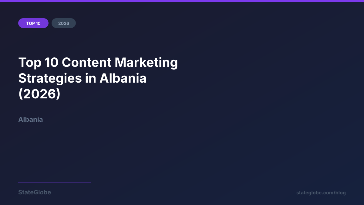 Top 10 Content Marketing Strategies in Albania (2026)