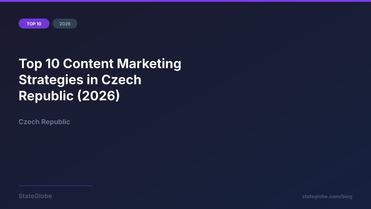 Top 10 Content Marketing Strategies in Czech Republic (2026)