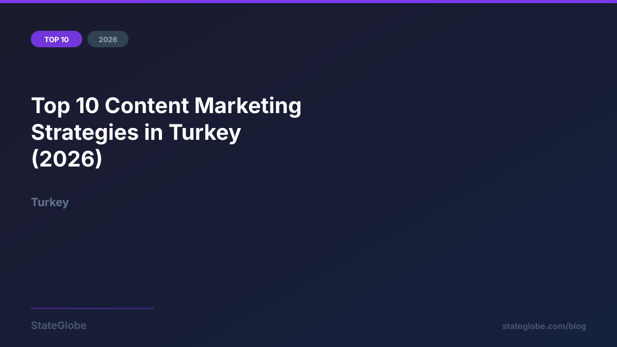 Top 10 Content Marketing Strategies in Turkey (2026)