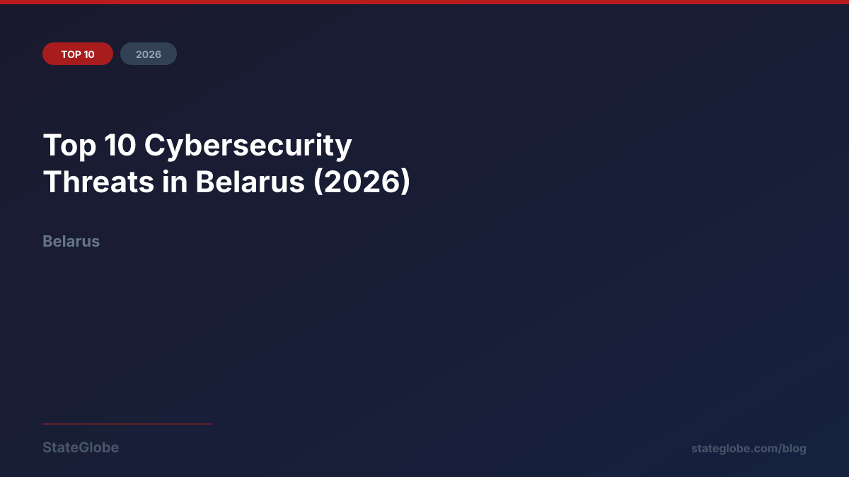 Top 10 Cybersecurity Threats in Belarus (2026)
