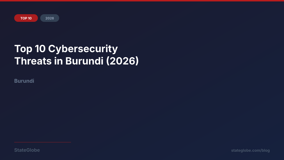 Top 10 Cybersecurity Threats in Burundi (2026)