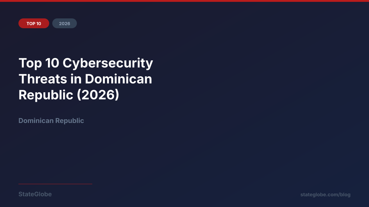 Top 10 Cybersecurity Threats in Dominican Republic (2026)