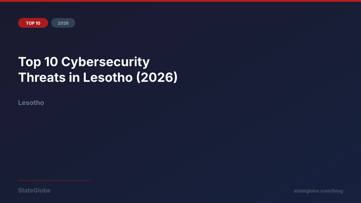 Top 10 Cybersecurity Threats in Lesotho (2026)