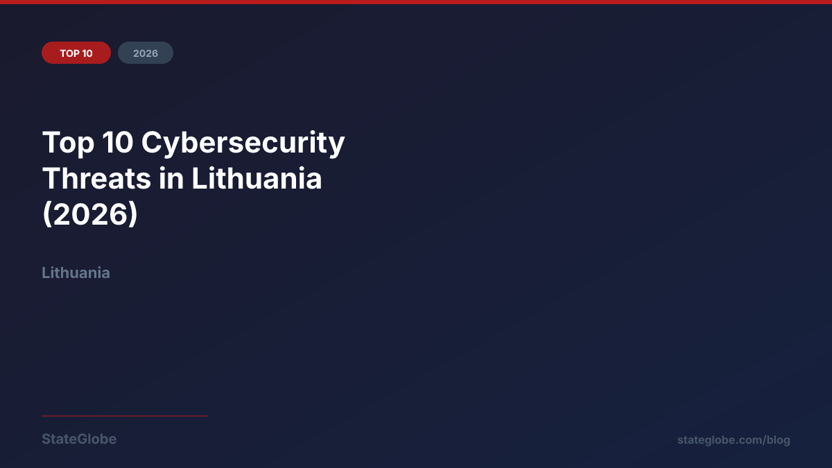 Top 10 Cybersecurity Threats in Lithuania (2026)