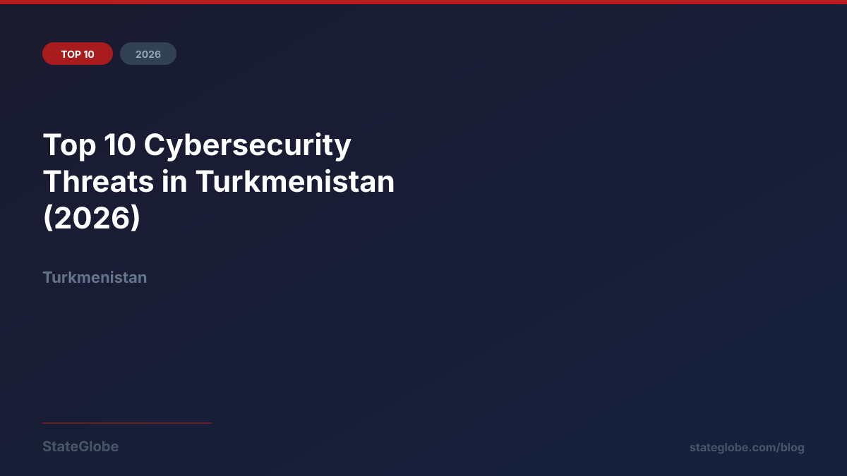Top 10 Cybersecurity Threats in Turkmenistan (2026)