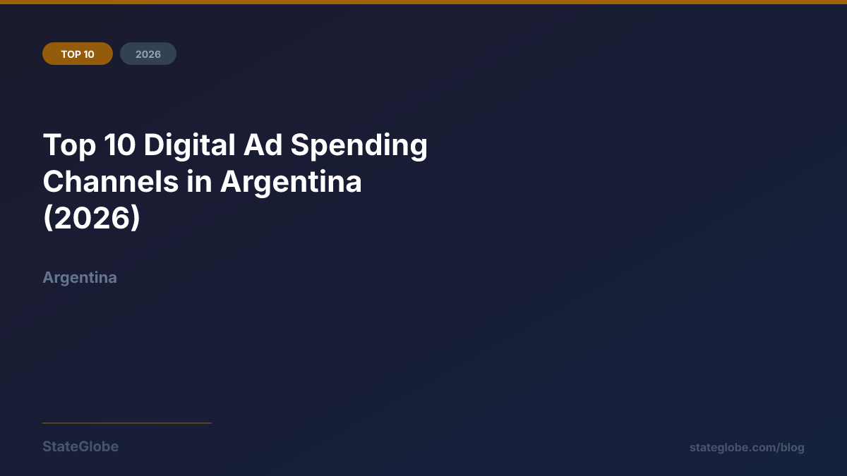 Top 10 Digital Ad Spending Channels in Argentina (2026)