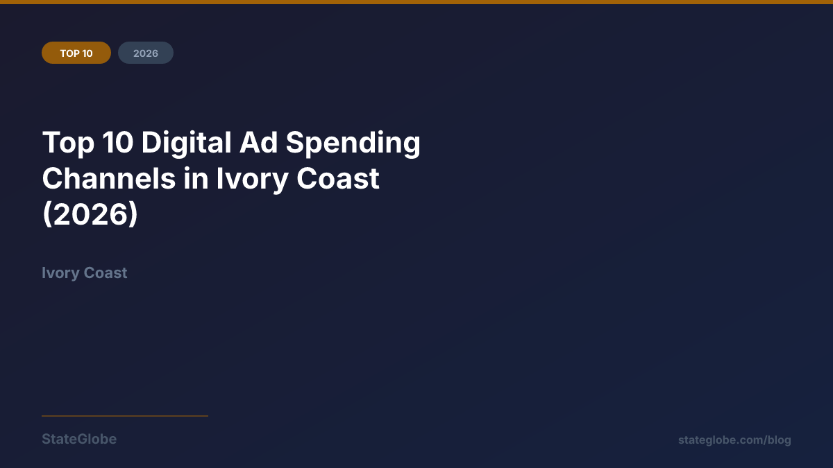 Top 10 Digital Ad Spending Channels in Ivory Coast (2026)