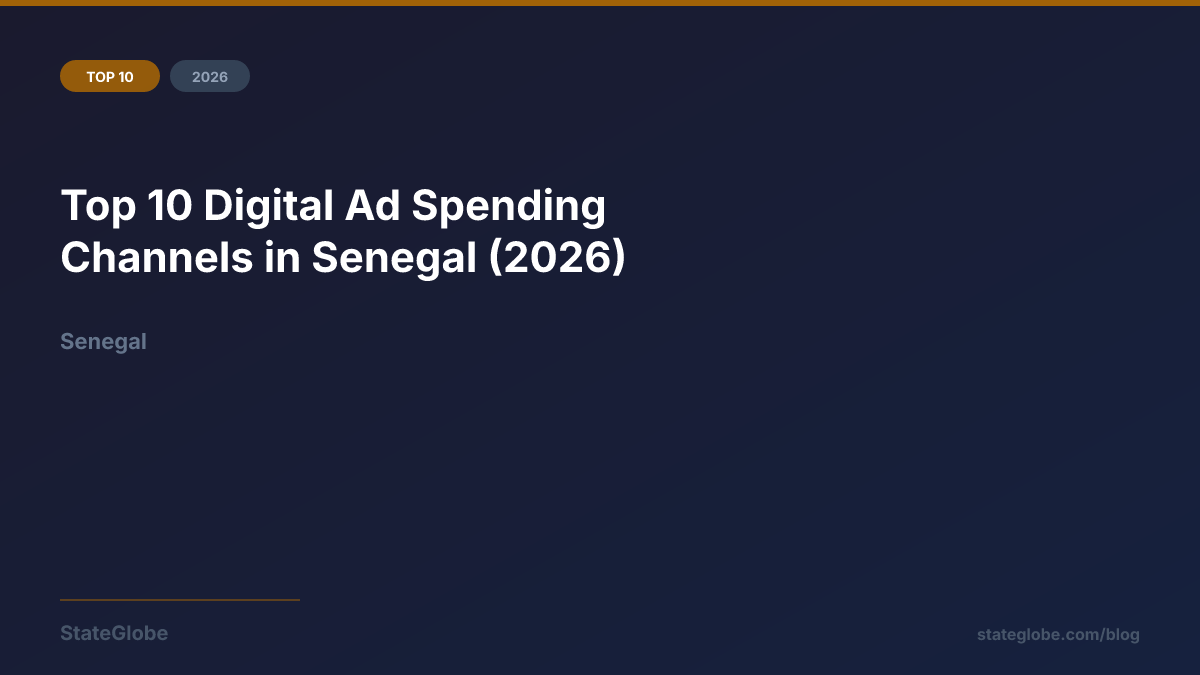 Top 10 Digital Ad Spending Channels in Senegal (2026)