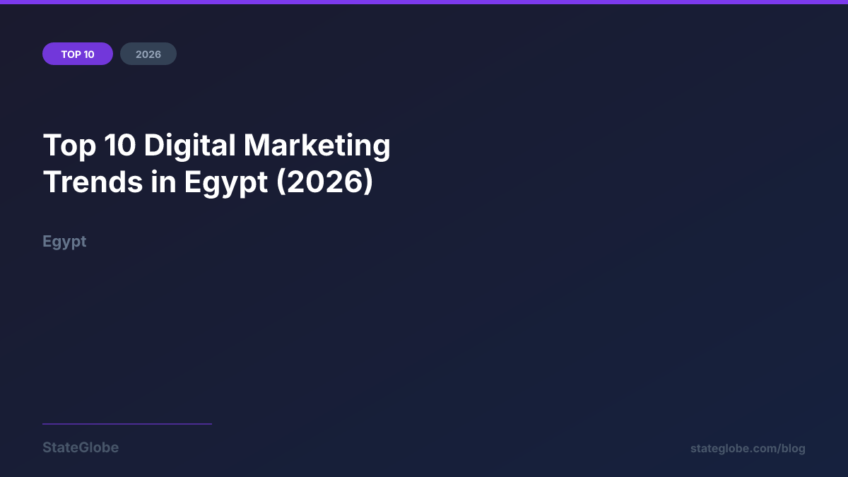 Top 10 Digital Marketing Trends in Egypt (2026)