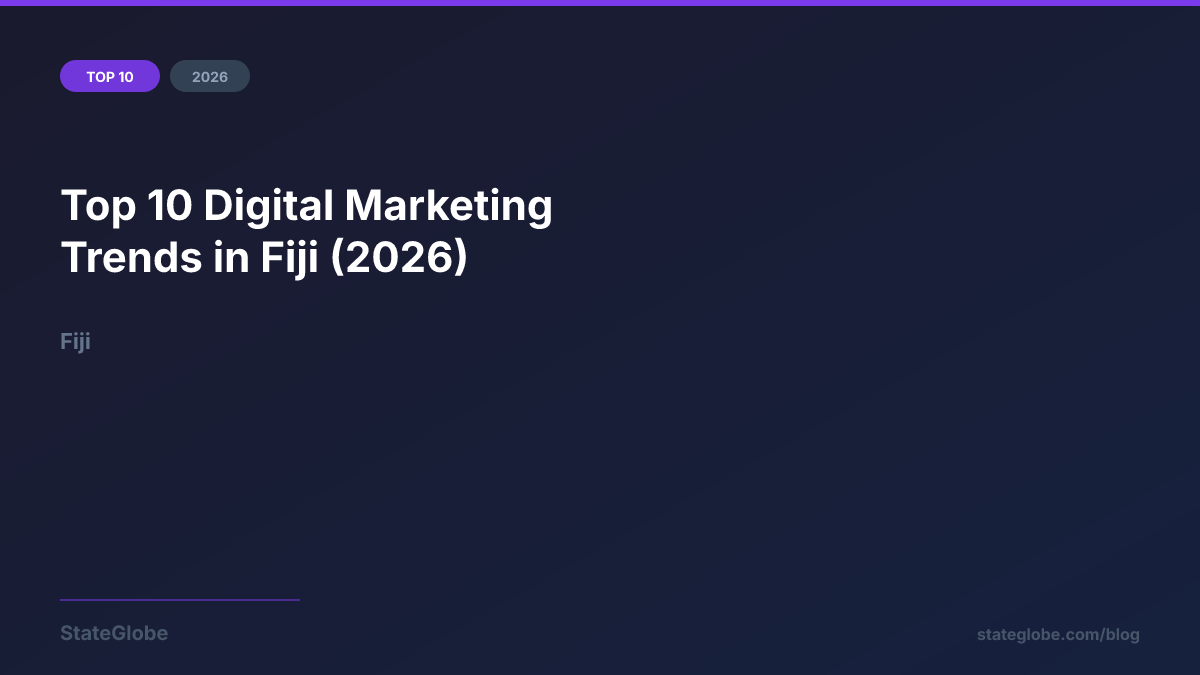 Top 10 Digital Marketing Trends in Fiji (2026)
