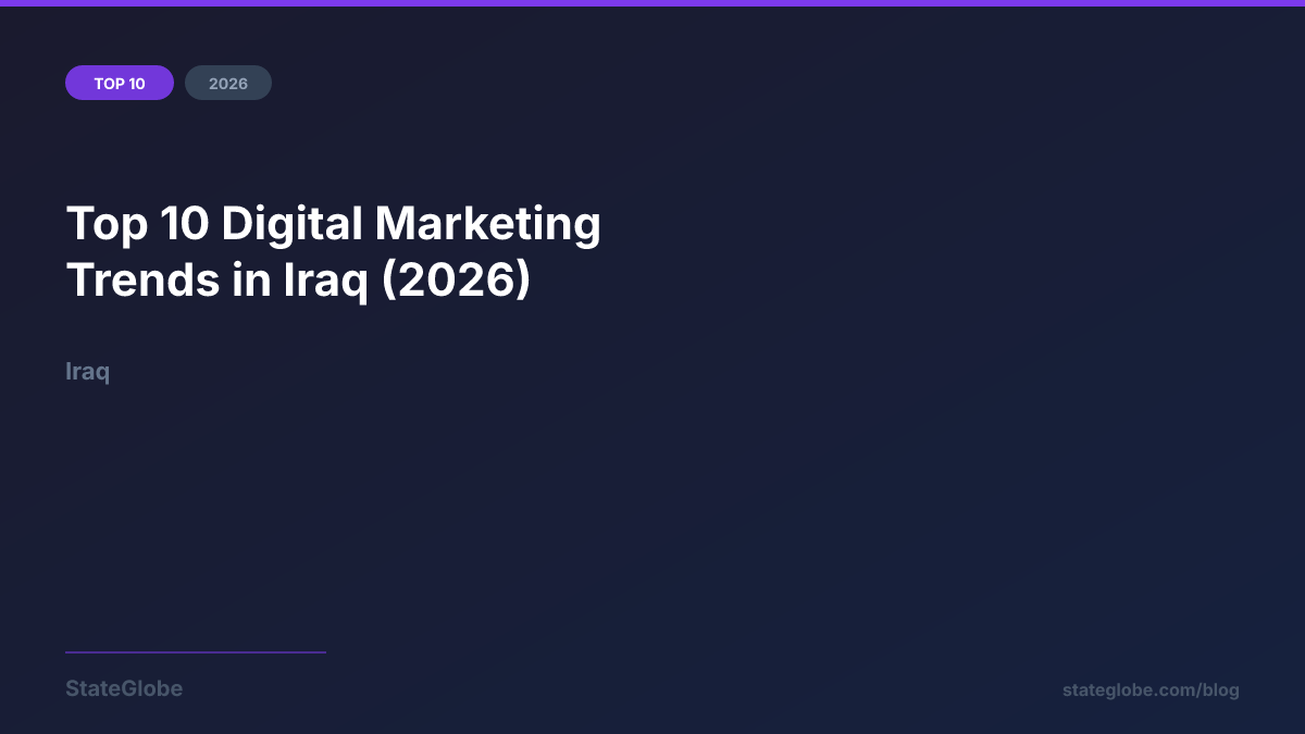 Top 10 Digital Marketing Trends in Iraq (2026)