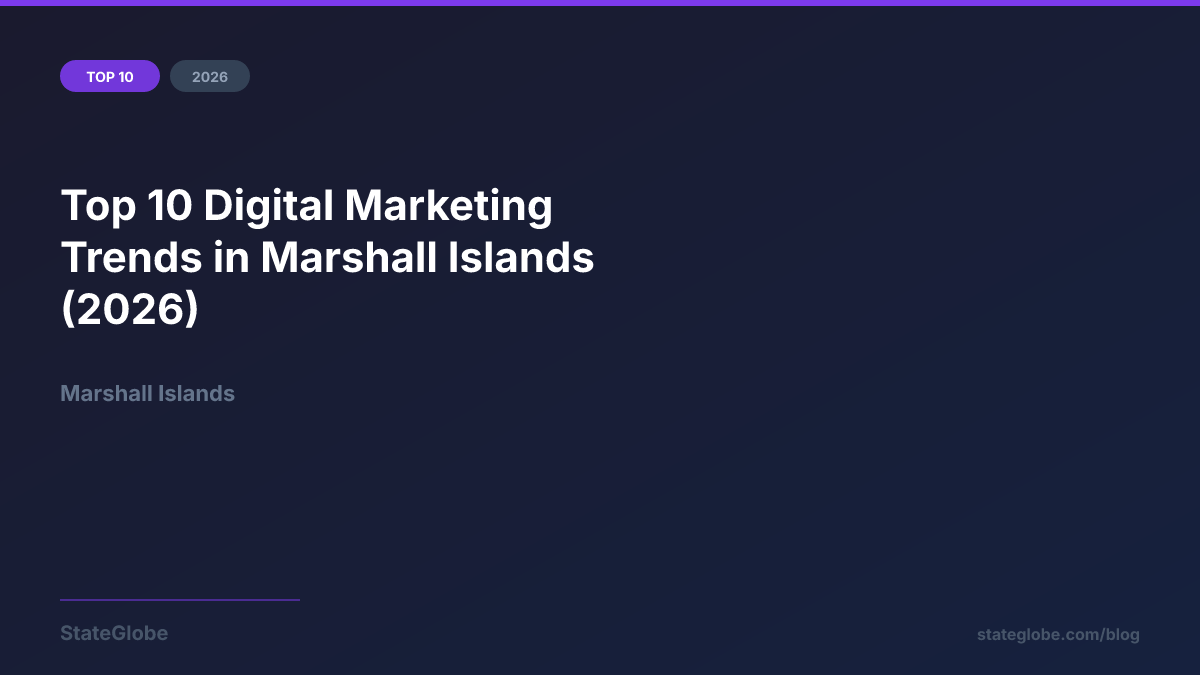 Top 10 Digital Marketing Trends in Marshall Islands (2026)