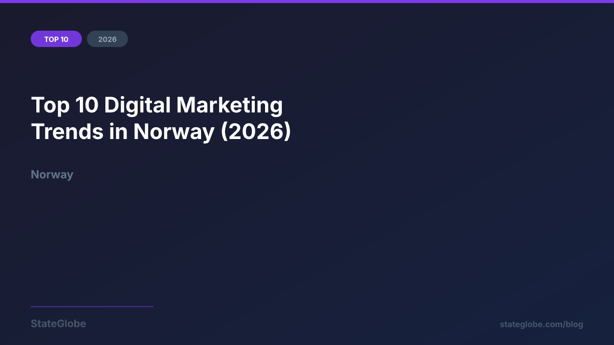 Top 10 Digital Marketing Trends in Norway (2026)