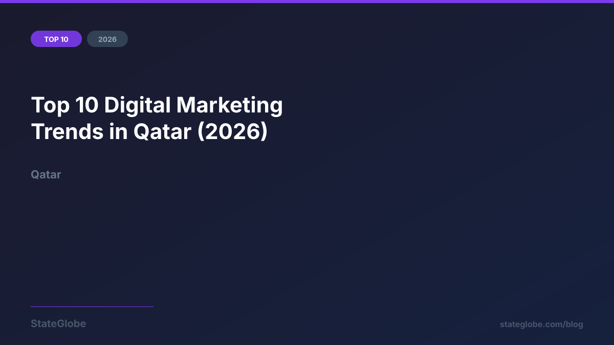Top 10 Digital Marketing Trends in Qatar (2026)