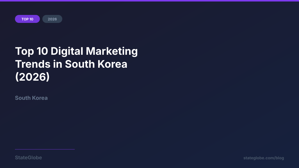 Top 10 Digital Marketing Trends in South Korea (2026)
