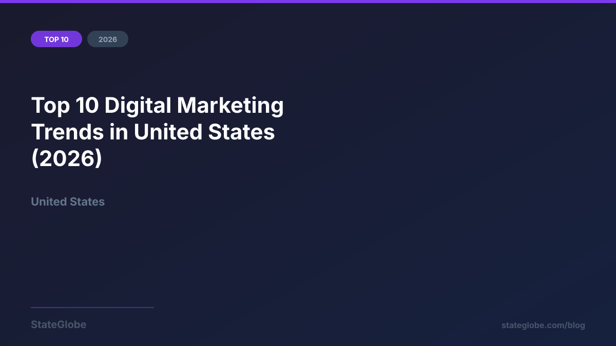 Top 10 Digital Marketing Trends in United States (2026)