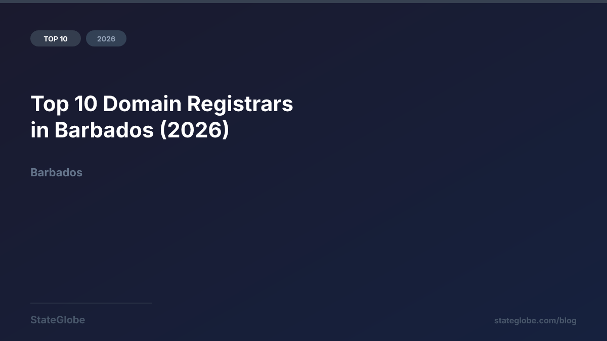 Top 10 Domain Registrars in Barbados (2026)