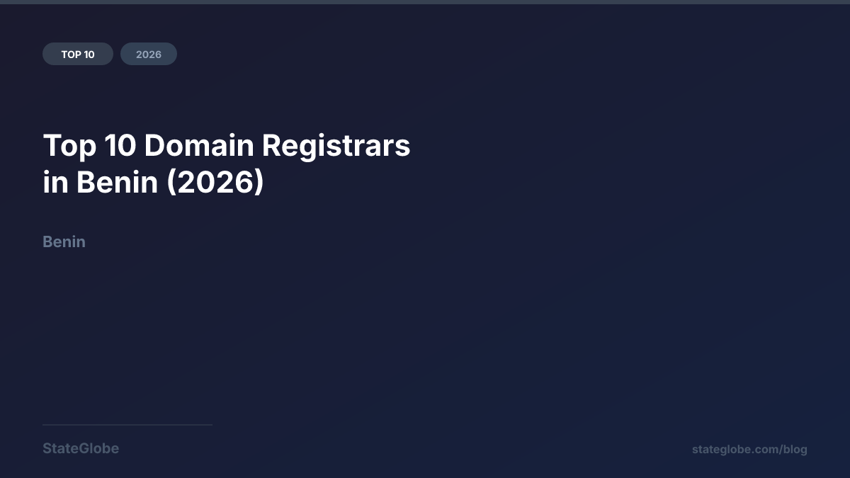 Top 10 Domain Registrars in Benin (2026)