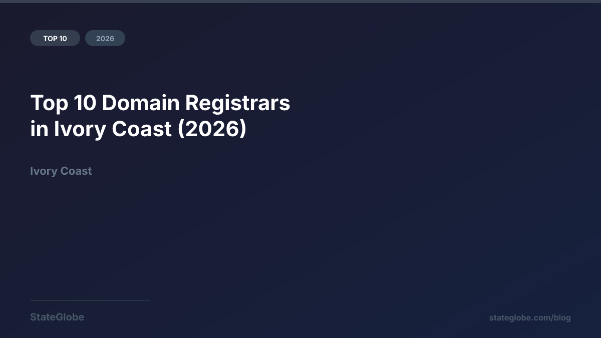 Top 10 Domain Registrars in Ivory Coast (2026)