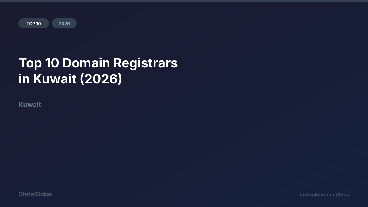 Top 10 Domain Registrars in Kuwait (2026)