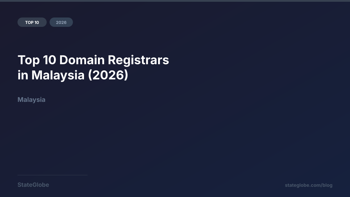 Top 10 Domain Registrars in Malaysia (2026)