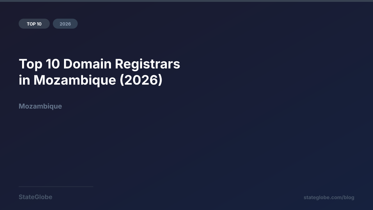 Top 10 Domain Registrars in Mozambique (2026)