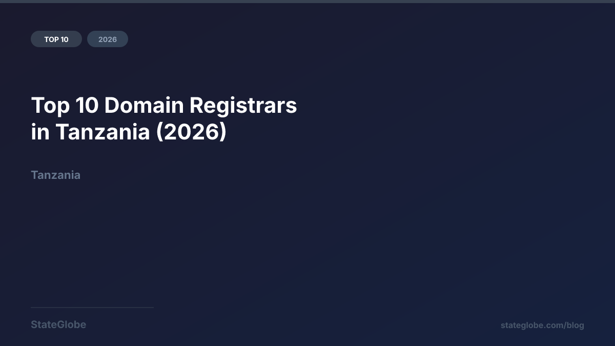 Top 10 Domain Registrars in Tanzania (2026)