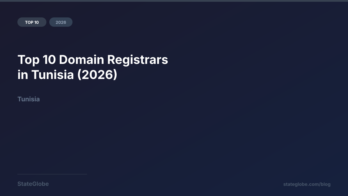 Top 10 Domain Registrars in Tunisia (2026)