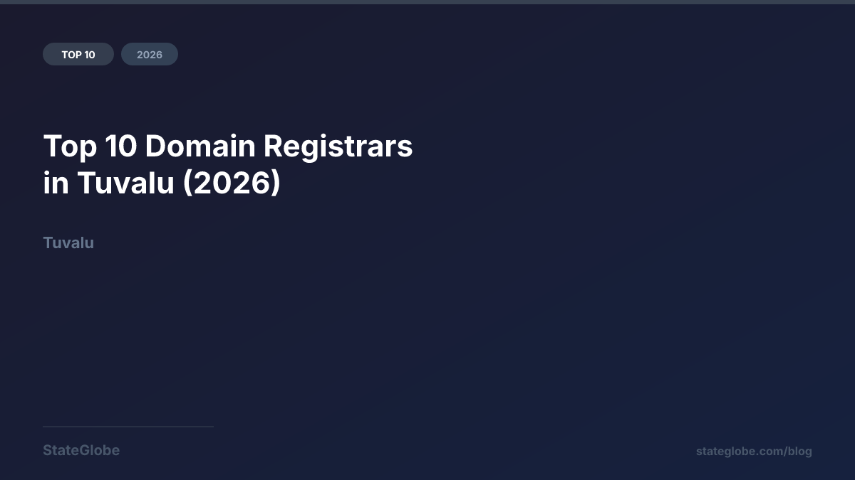 Top 10 Domain Registrars in Tuvalu (2026)