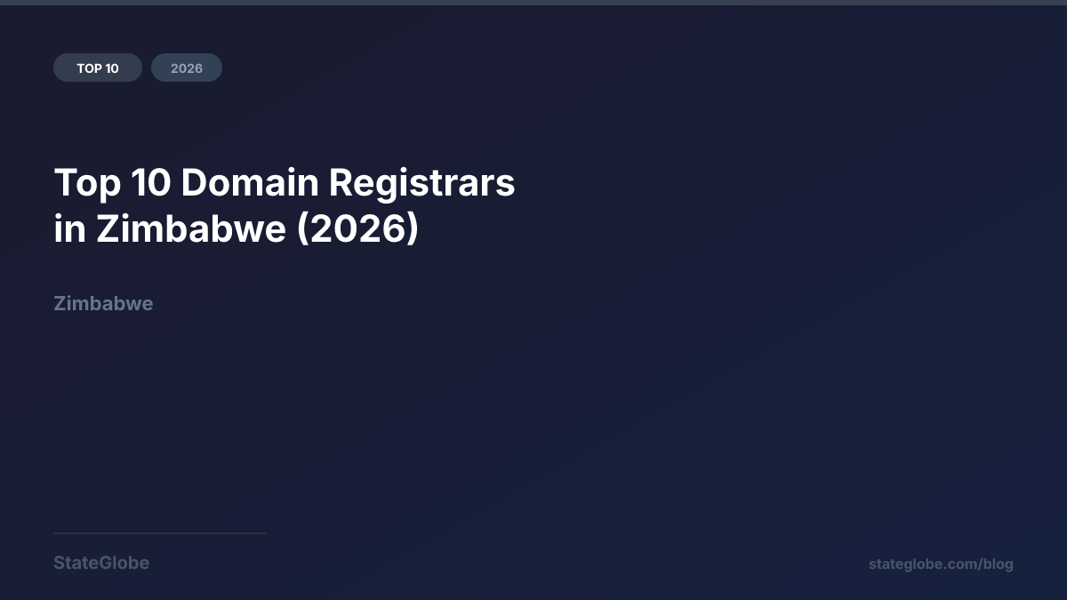 Top 10 Domain Registrars in Zimbabwe (2026)