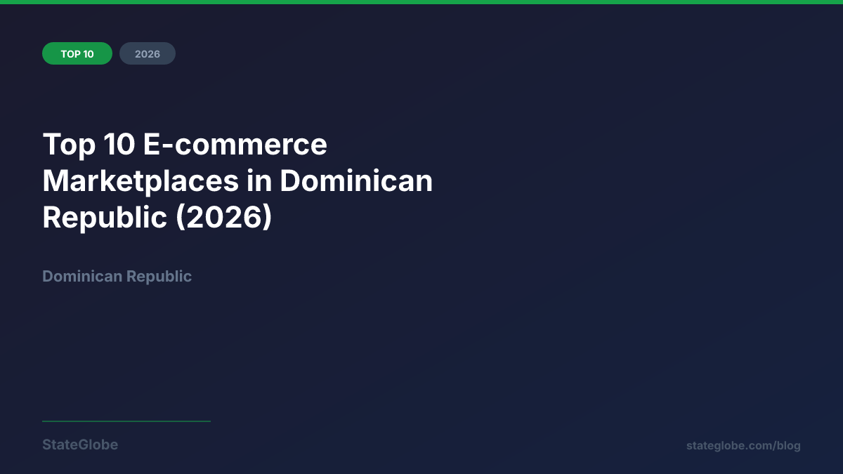 Top 10 E-commerce Marketplaces in Dominican Republic (2026)