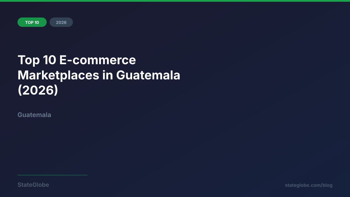 Top 10 E-commerce Marketplaces in Guatemala (2026)