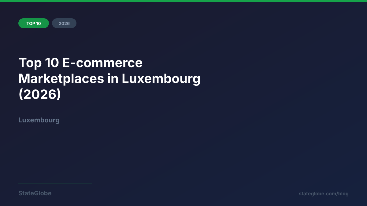 Top 10 E-commerce Marketplaces in Luxembourg (2026)