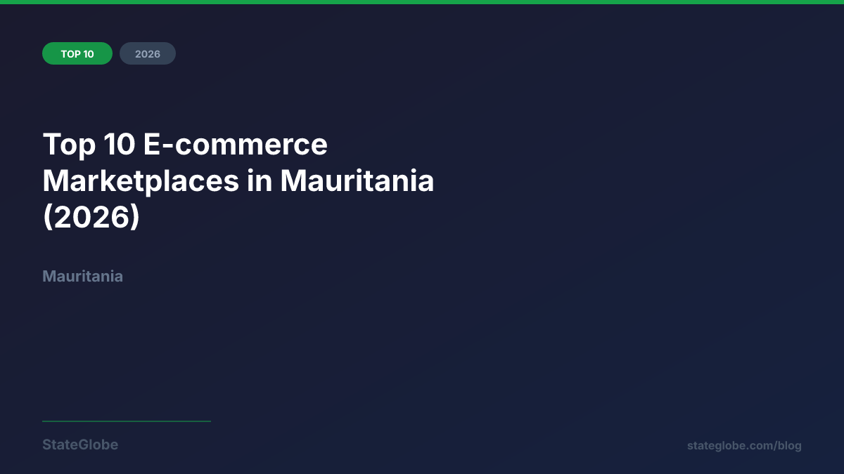 Top 10 E-commerce Marketplaces in Mauritania (2026)