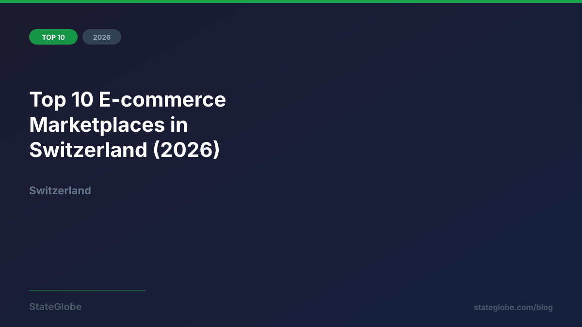 Top 10 E-commerce Marketplaces in Switzerland (2026)