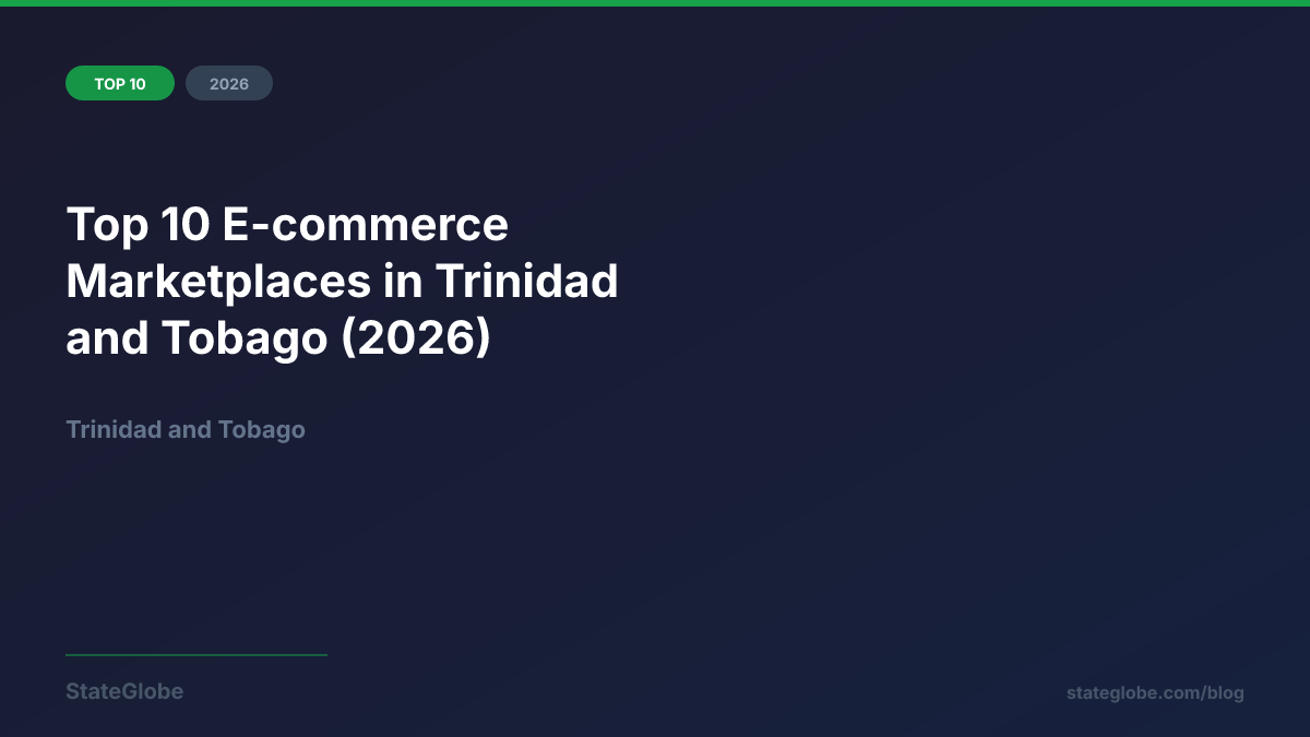 Top 10 E-commerce Marketplaces in Trinidad and Tobago (2026)